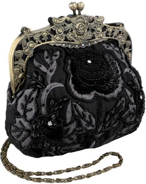Vintage Beaded Sequin Evening Handbag