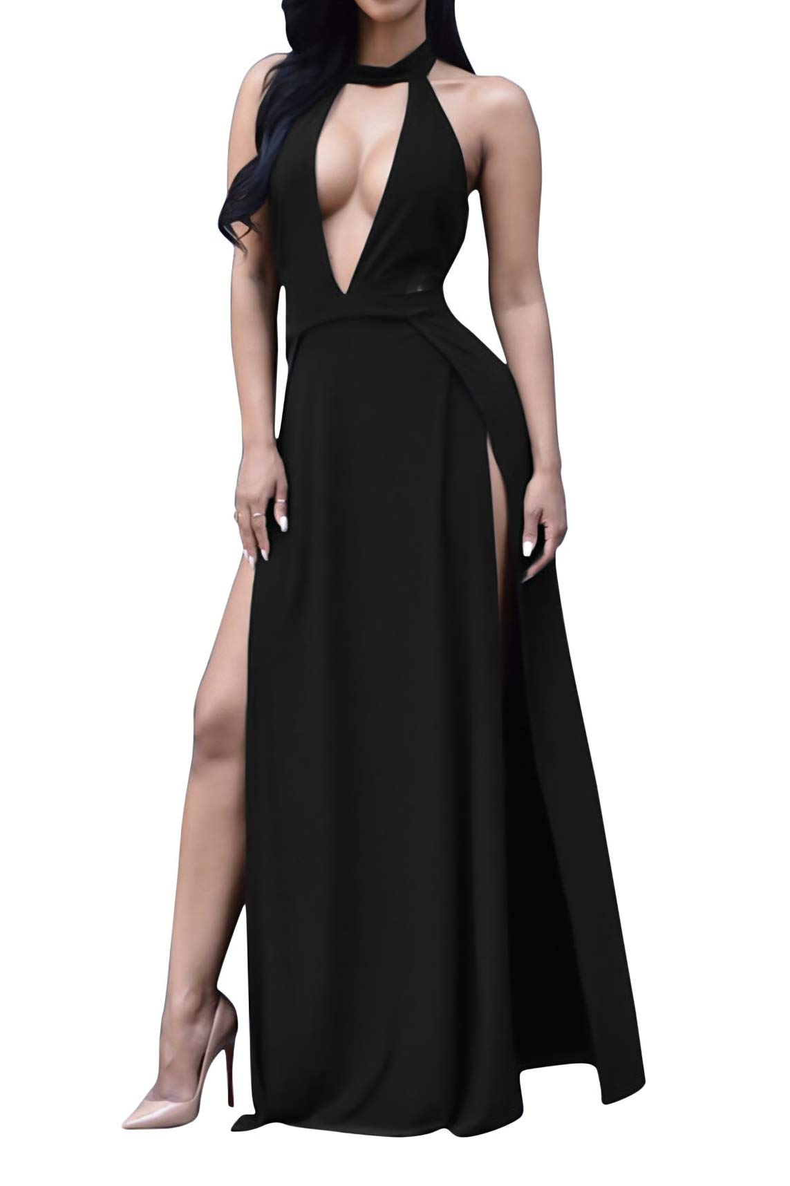Velius Wrap Pleated Maxi Dress