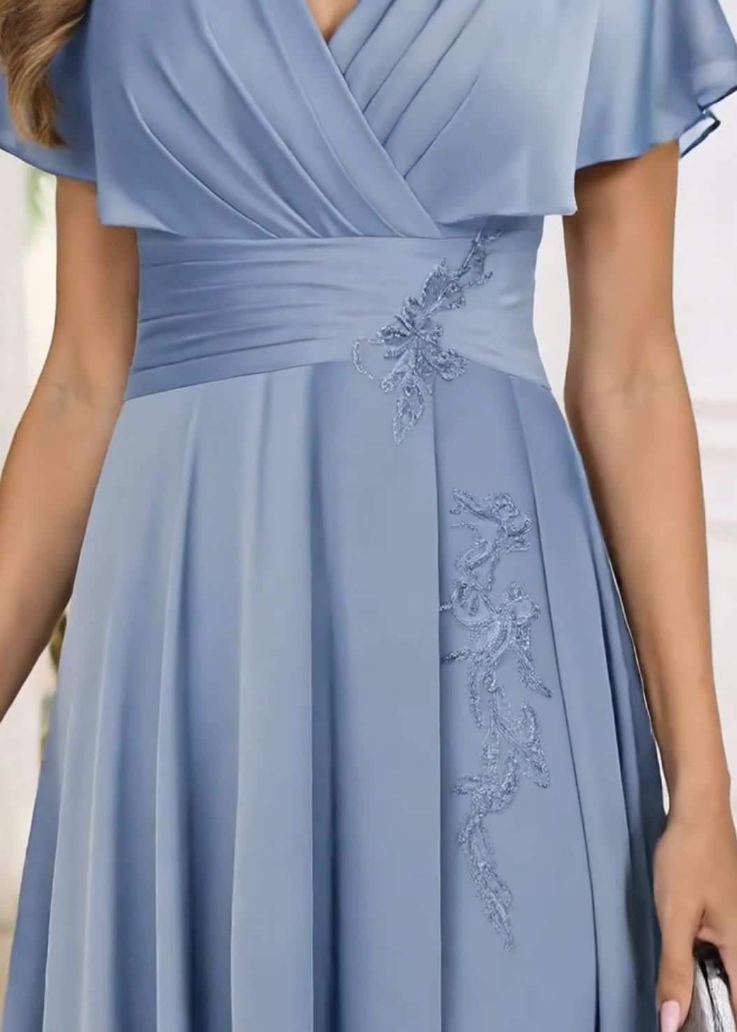 Tea Length Formal Evening Dress
