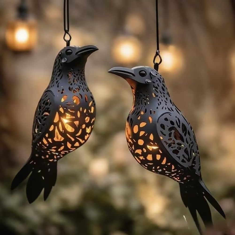 Raven Hanging Lantern