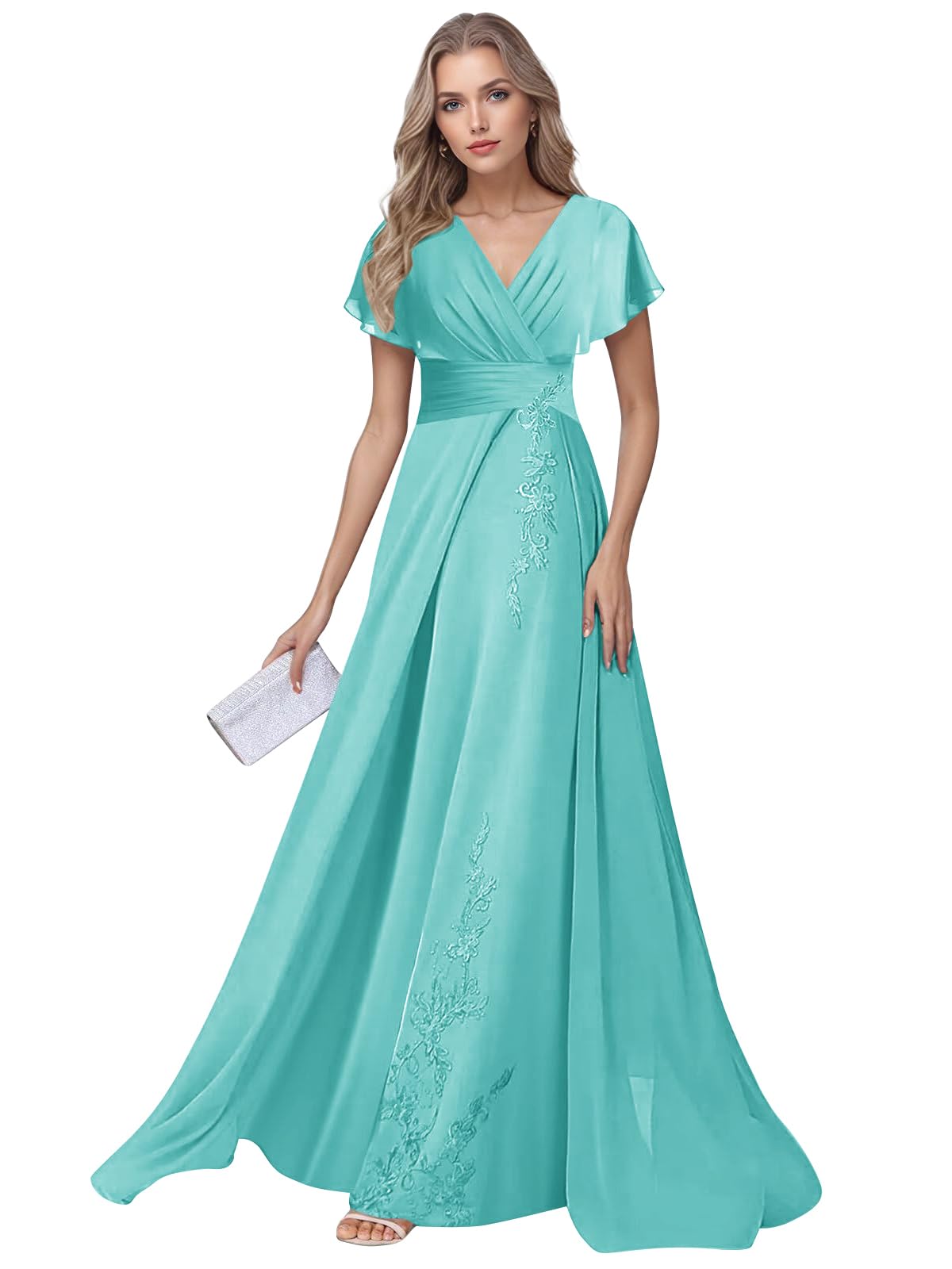 Tea Length Formal Evening Dress
