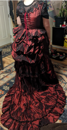 Victorian Bustle Dress