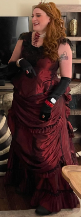 Victorian Bustle Dress