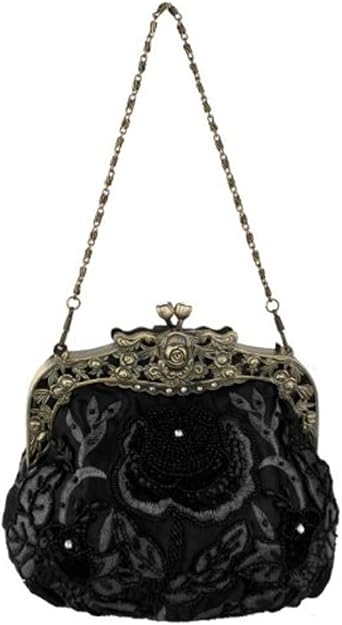 Vintage Beaded Sequin Evening Handbag