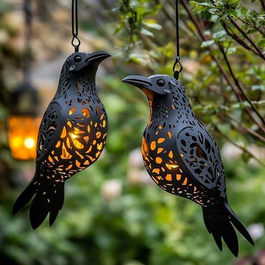 Raven Hanging Lantern