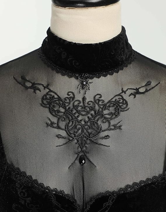 Victorian Velvet Day Dress
