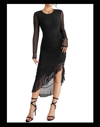 Pink Queen Tulle Asymmetric Hem Dress